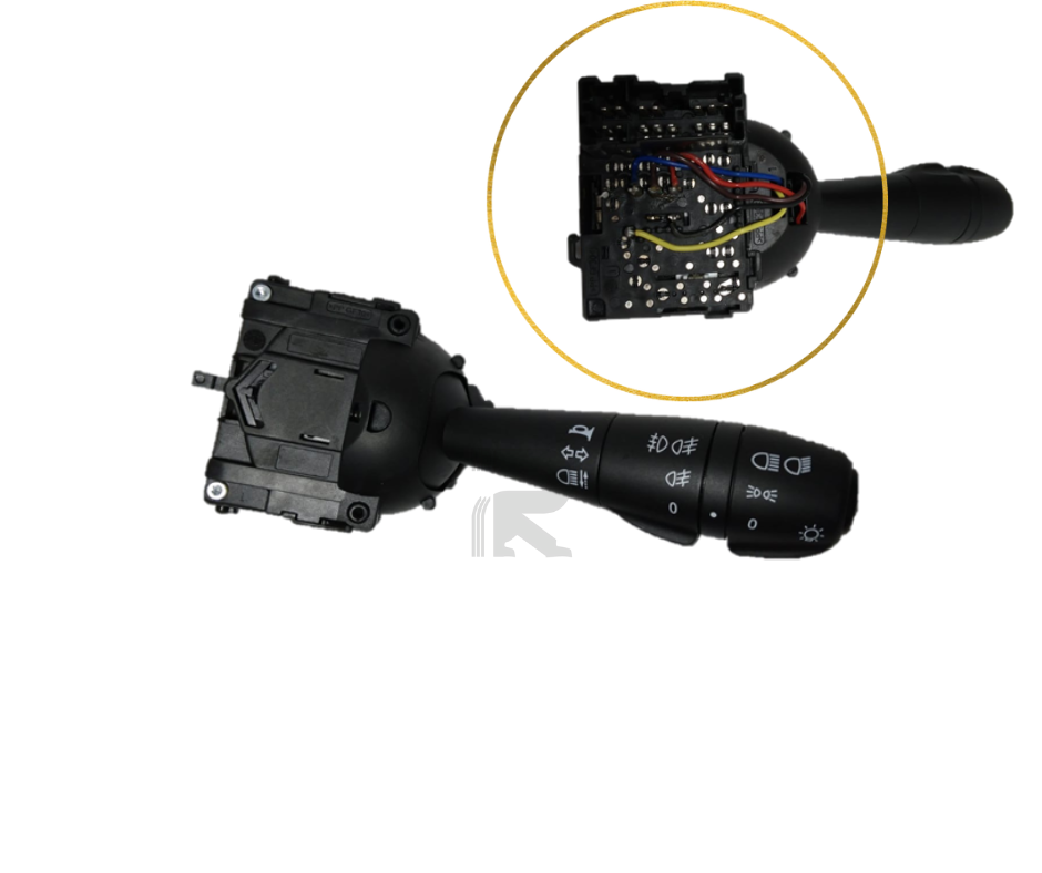 Cómo reparar mando de luces interruptor de luz, la bocina la palanca de  señales Dacia Renault Logan 